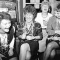 Davina, Janet and Spam have a knees-up, New Year's Eve at the Swan Inn, Brome, Suffolk - 31st December 1992