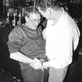 John Willy and Barry, New Year's Eve at the Swan Inn, Brome, Suffolk - 31st December 1992