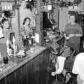 In the bar, New Year's Eve at the Swan Inn, Brome, Suffolk - 31st December 1992