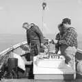 The boys on the Linda M, A Fishing Trip on the Linda M, Southwold, Suffolk - 25th April 1993