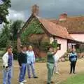 Corky lobs, as a storm moves in, Mel Visits and a bit of Clays, Stuston and Bungay, Suffolk - 19th June 1993