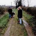 There'd a walk with Geoff, Brenda and Mad Sue in Stuston, A Night In The Swan Inn, Brome, Suffolk - 1st November 1993