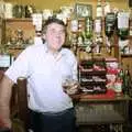 Alan has a half of beer, A Night In The Swan Inn, Brome, Suffolk - 1st November 1993