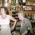 Sylvia and Spammy, A Night In The Swan Inn, Brome, Suffolk - 1st November 1993