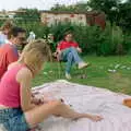 DJ David Hoffman in shades, A Geoff and Brenda Barbeque, Stuston, Suffolk - 3rd April 1994