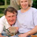 Bernie and Jean, A Geoff and Brenda Barbeque, Stuston, Suffolk - 3rd April 1994