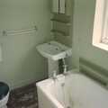 The fairly-gruesome bathroom, Moving In, Brome, Suffolk - 10th April 1994