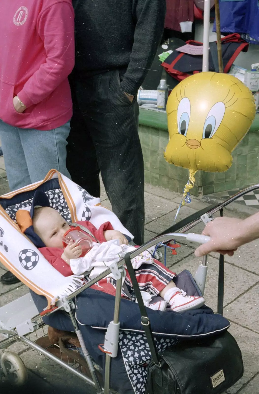 Davida's sprog, from Diss Town and the F.A. Vase Final, Diss and Wembley, Norfolk and London - 15th May 1994