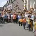 Crowds gather outside the Cornhall, Diss Town and the F.A. Vase Final, Diss and Wembley, Norfolk and London - 15th May 1994