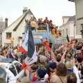 The crowds pack in at the top of Pump Hill, Diss Town and the F.A. Vase Final, Diss and Wembley, Norfolk and London - 15th May 1994