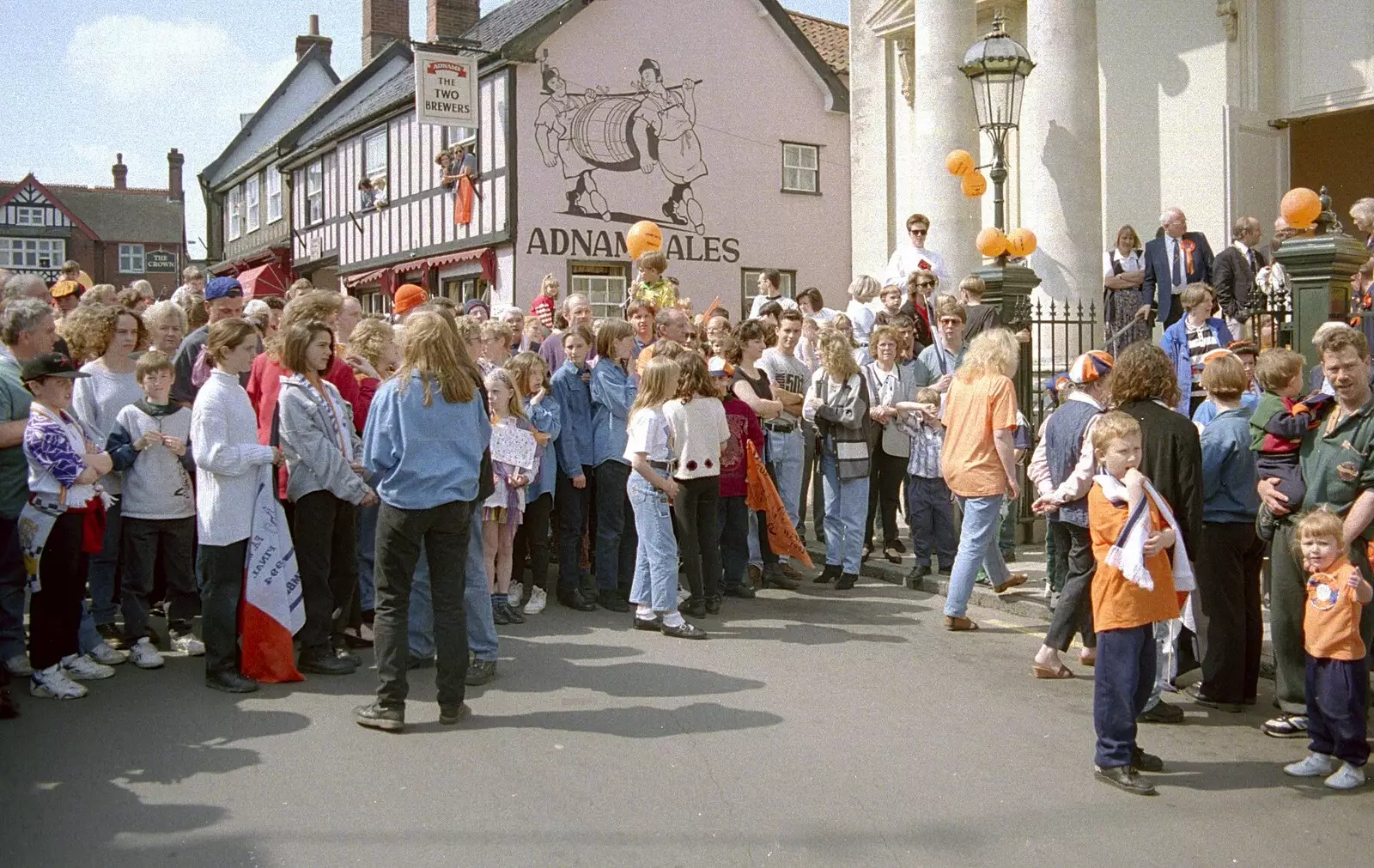 The Two Brewers on St. Nicholas Street, from Diss Town and the F.A. Vase Final, Diss and Wembley, Norfolk and London - 15th May 1994