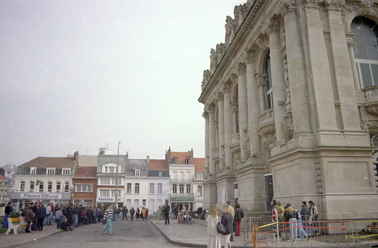 Calais' main square, from A Clays Trip to Calais, and Sorting Out The Garden, Suffolk - 18th May 1994