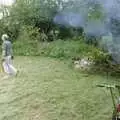 Nosher's Old Man sets fire to stuff, A Clays Trip to Calais, and Sorting Out The Garden, Suffolk - 18th May 1994