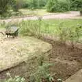 A new flower bed is cut, A Clays Trip to Calais, and Sorting Out The Garden, Suffolk - 18th May 1994