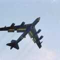 The B52 flies off, its eight engines screaming, The Mildenhall Air Fete, Mildenhall, Suffolk - 29th May 1994