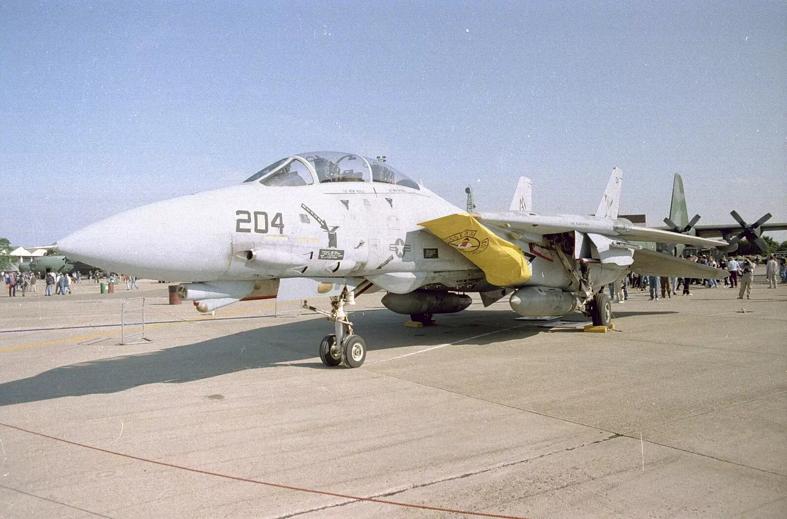 F14 Tomcat (?), from The Mildenhall Air Fete, Mildenhall, Suffolk - 29th May 1994