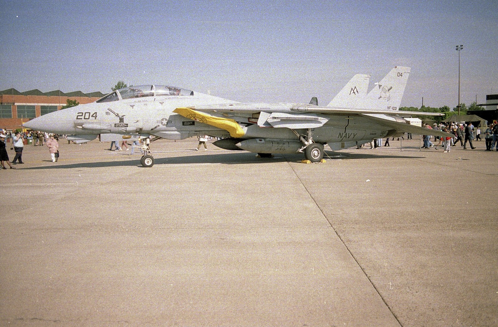 A US Navy F-15 from The Mildenhall Air Fete, Mildenhall, Suffolk - 29th May 1994