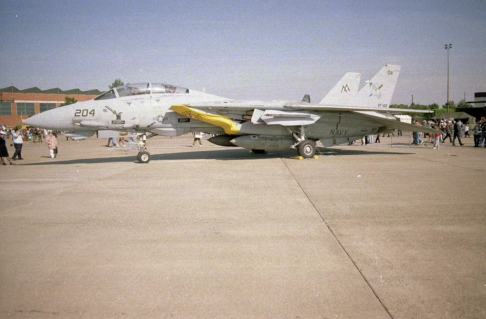 A US Navy F-15, from The Mildenhall Air Fete, Mildenhall, Suffolk - 29th May 1994