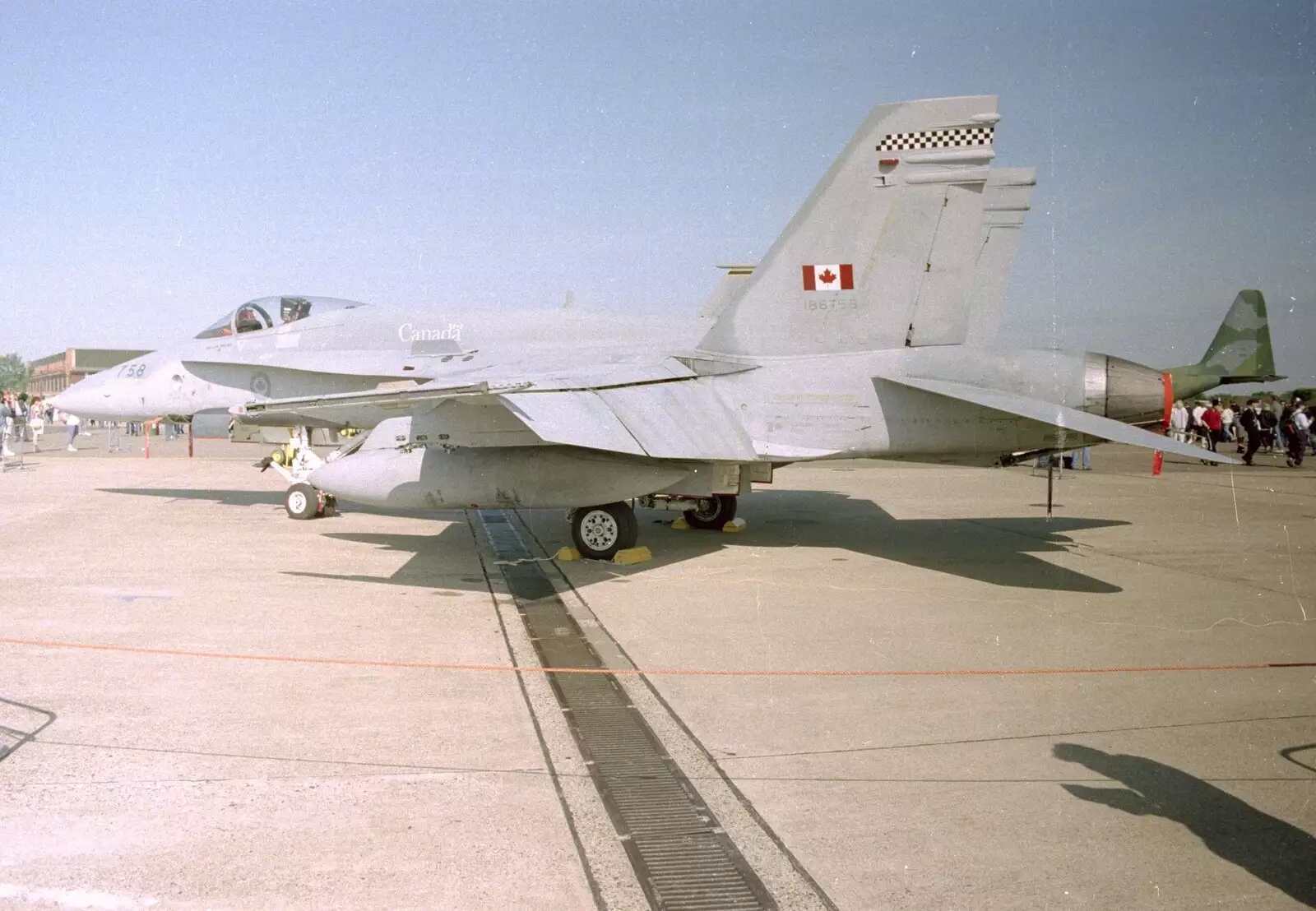 A Canadian Air Force F-16, from The Mildenhall Air Fete, Mildenhall, Suffolk - 29th May 1994