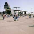 Crowds on the apron, near the C-5, The Mildenhall Air Fete, Mildenhall, Suffolk - 29th May 1994