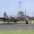 Sally B on the stand, The Mildenhall Air Fete, Mildenhall, Suffolk - 29th May 1994