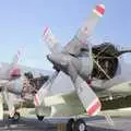 A couple of turbo-prop engines open, The Mildenhall Air Fete, Mildenhall, Suffolk - 29th May 1994