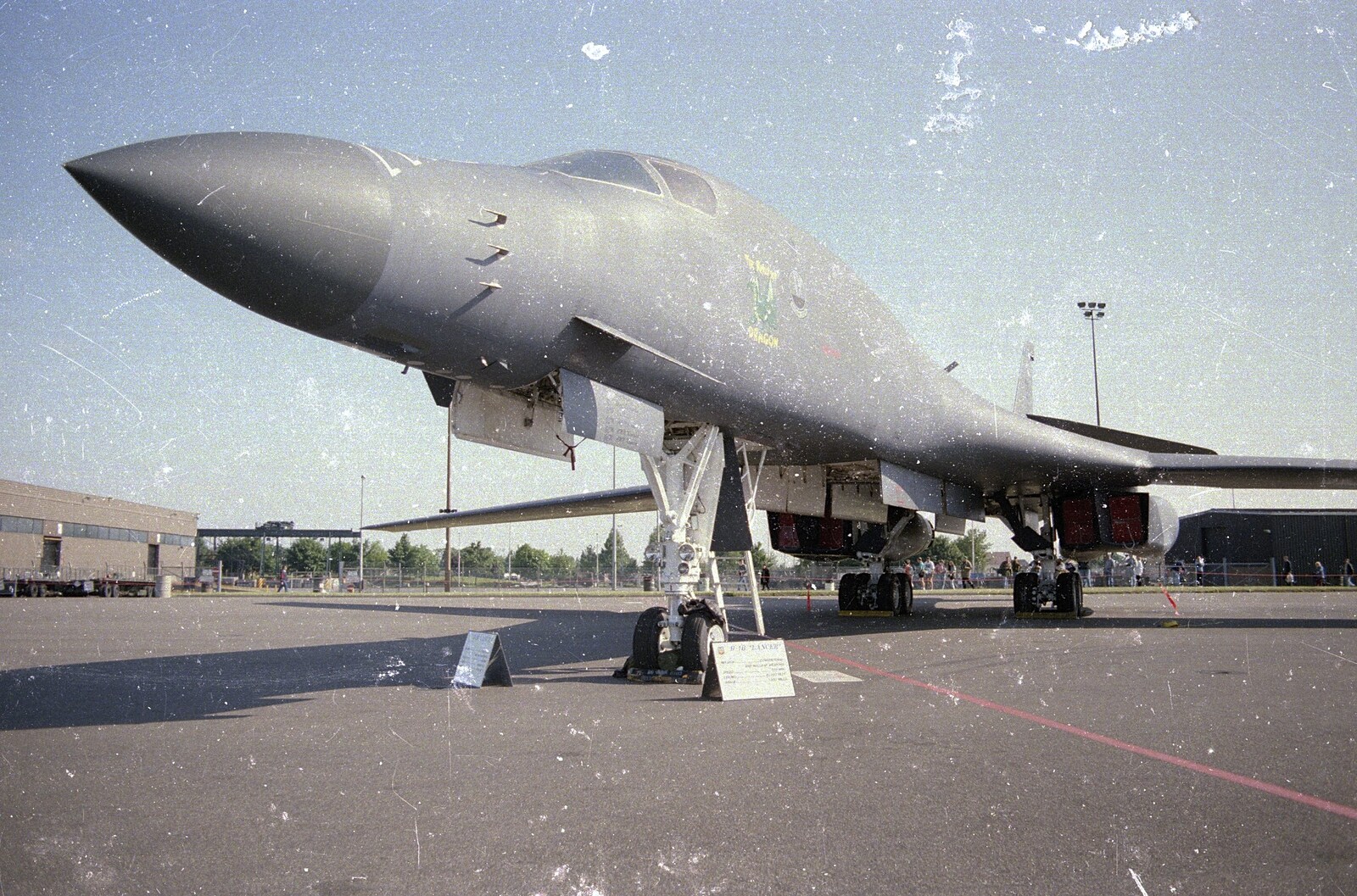 The B1-B Lancer from The Mildenhall Air Fete, Mildenhall, Suffolk - 29th May 1994