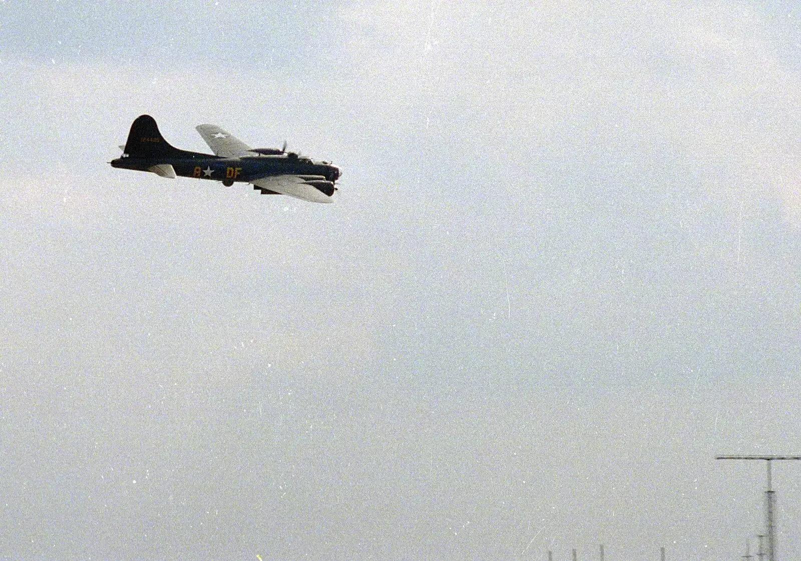 Sally B heads off, from The Mildenhall Air Fete, Mildenhall, Suffolk - 29th May 1994