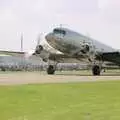 The C-47 Skytrain (Dakota) taxis off, The Mildenhall Air Fete, Mildenhall, Suffolk - 29th May 1994