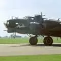 Sally B taxis by, The Mildenhall Air Fete, Mildenhall, Suffolk - 29th May 1994