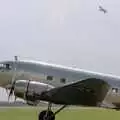 A nice profile of a DC-3, The Mildenhall Air Fete, Mildenhall, Suffolk - 29th May 1994