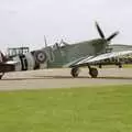 Mark 9 Spitfire 'Baby Bea V' (OU-U), The Mildenhall Air Fete, Mildenhall, Suffolk - 29th May 1994