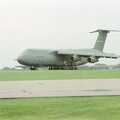 A C5 Galaxy with a hundred wheels, The Mildenhall Air Fete, Mildenhall, Suffolk - 29th May 1994