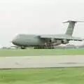 A C5 Galaxy with a hundred wheels, The Mildenhall Air Fete, Mildenhall, Suffolk - 29th May 1994