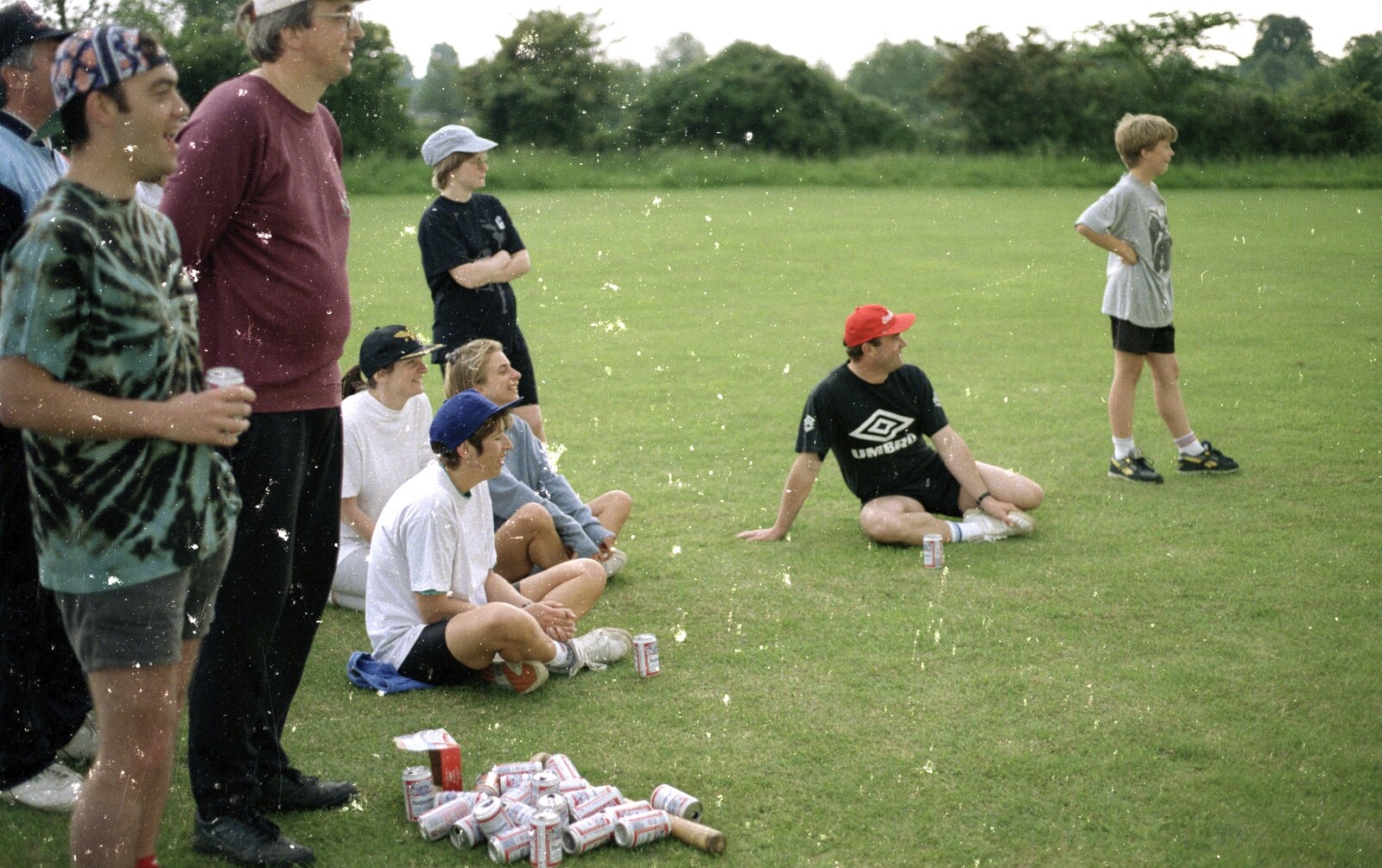 Clays Softball and Printec Reunion, Ditchingham and Stoke Ash, Suffolk - 2nd June 1994: A pile of discarded beer cans
