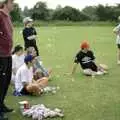 A pile of discarded beer cans, Clays Softball and Printec Reunion, Ditchingham and Stoke Ash, Suffolk - 2nd June 1994