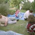 Raymond Rivett on the grass, Sarah's Birthday Barbeque, Burston, Norfolk - 7th June 1994