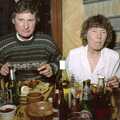 Geoff and Brenda in Pedro's, Sarah's Birthday Barbeque, Burston, Norfolk - 7th June 1994
