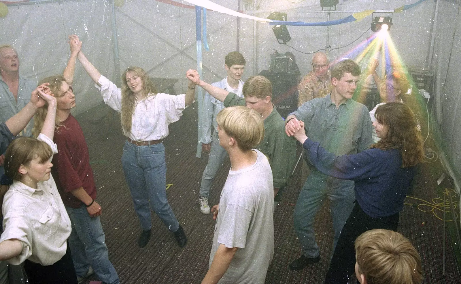 Some sort of Guns'n'Roses moment occurs, from Claire's Eighteenth Birthday, The Swan Inn, Brome, Suffolk - 11th June 1994