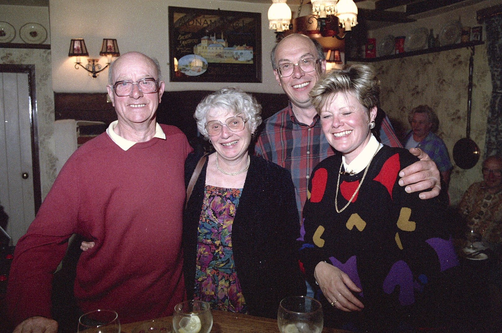 Claire's Eighteenth Birthday, The Swan, Brome, Suffolk - 11th June 1994: Kipper and Sheila, and Sheila's parents