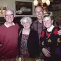 Kipper and Sheila, and Sheila's parents, Claire's Eighteenth Birthday, The Swan Inn, Brome, Suffolk - 11th June 1994