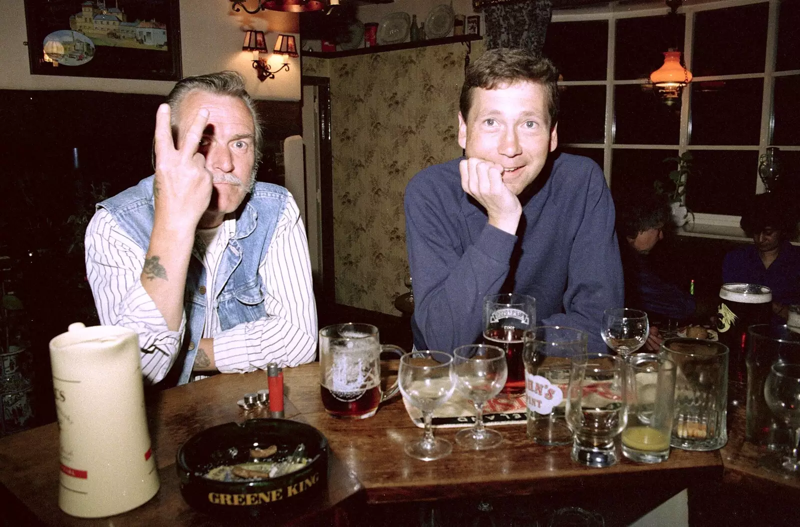 T-Shirt gives it some attitude, from Claire's Eighteenth Birthday, The Swan Inn, Brome, Suffolk - 11th June 1994