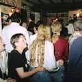 Crowds in the bar, Claire's Eighteenth Birthday, The Swan Inn, Brome, Suffolk - 11th June 1994