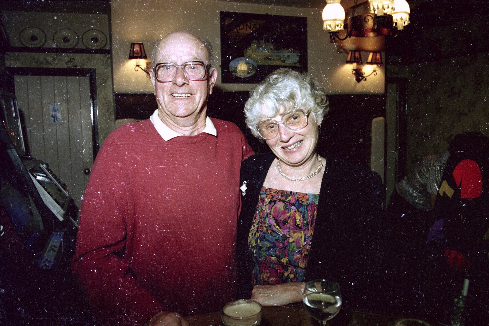 Sheila's parents from Claire's Eighteenth Birthday, The Swan Inn, Brome, Suffolk - 11th June 1994
