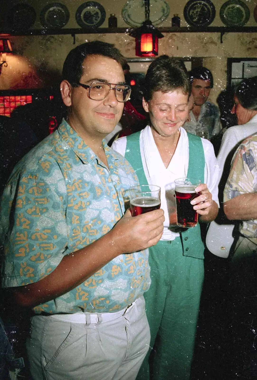 Roger and Pippa, from Claire's Eighteenth Birthday, The Swan Inn, Brome, Suffolk - 11th June 1994