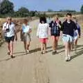 Walking the Stuston bypass, "Mad" Sue's 50th and the Building of the Stuston Bypass, Stuston, Suffolk - 7th July 1994