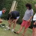 A spot of Petanque breaks out, "Mad" Sue's 50th and the Building of the Stuston Bypass, Stuston, Suffolk - 7th July 1994