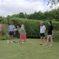 Boule hurling, "Mad" Sue's 50th and the Building of the Stuston Bypass, Stuston, Suffolk - 7th July 1994