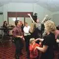 John Willy waves his arms about, Bernie's Anniversary and Charlie's Wedding, Palgrave and Oakley, Suffolk - 19th July 1994