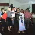 Geoff, Brenda and Sue do Ceilidh dancing, Bernie's Anniversary and Charlie's Wedding, Palgrave and Oakley, Suffolk - 19th July 1994